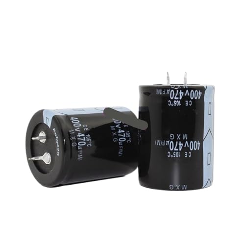 Condensateur en aluminium AT111 400V 470UF avec tolérance 20% haute résistance