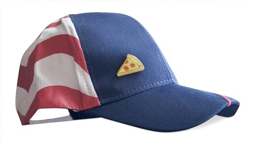 Image of Novel Merk Ice Cream, Pretzel, Pizza & Food Lapel Pin, Hat Pin & Tie Tack Set - with Clutch Back
