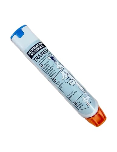Ursus EpiPen Trainer, 5 Pack, Reusable Auto-Injector Training Device, No Needle, No Medication