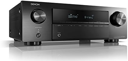 Denon AVR-X250BT 5.1 Ch. 4K Ultra HD AV Receiver with Bluetooth (Black)