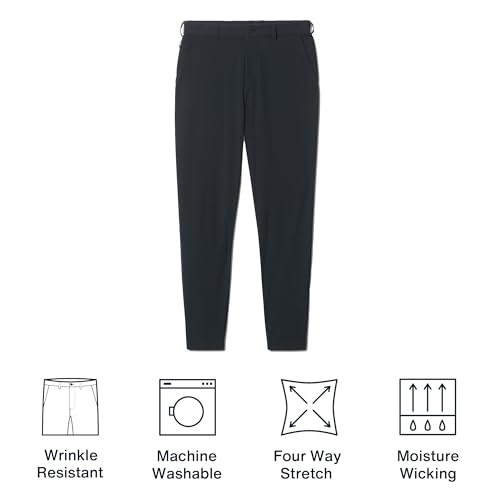 Mizzen+Main Helmsman Men's Joggers - Wrinkle-Resistant, Moisture-Wicking Golf Joggers for Men with 4-Way Stretch, Slim Fit2