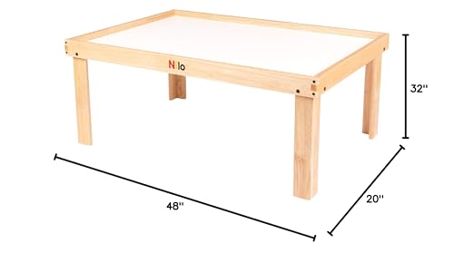 Nilo N51 Play Kid'S Table Compatible With Legos thumb #2