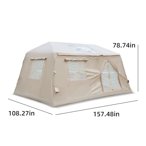 Carpa Inflable para 8 Personas, 2 Habitaciones, 4 Estaciones miniatura 2