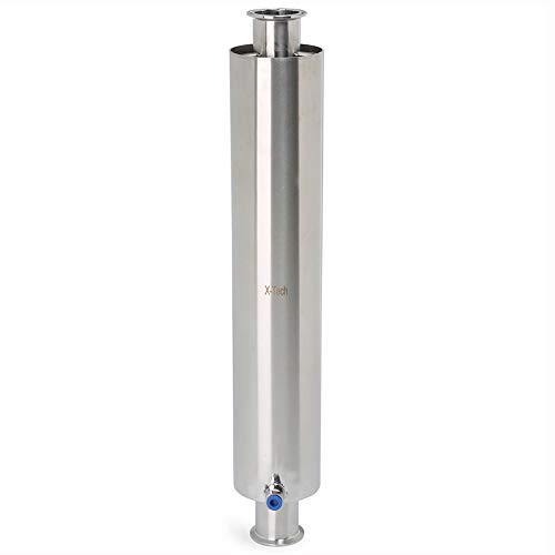 Dry Ice Sleeve Column (Tube) 3" x 24" Outer 5"x 20" Tri-Clamp, Dewax Spool