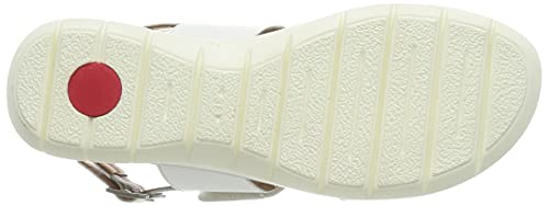 Ara Creta, Sandali con Zeppa Donna, Weiß, 40 EU