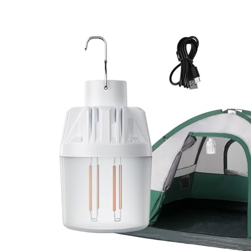 Outdoor Camping Lights | Hanging Travel Lamp, Hiking Lantern with 4 Brightness Modes, Lighting Tool with Power Display for Hiking