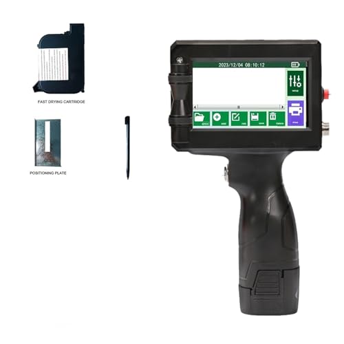 Machine de codage jet d'encre portable pour marquer proprement le plastique - 4