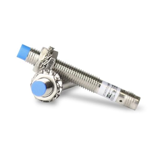 Sensor de proximidad M8 NPN interruptor cilíndrico de metal con conector de 3 pines LJ8A3