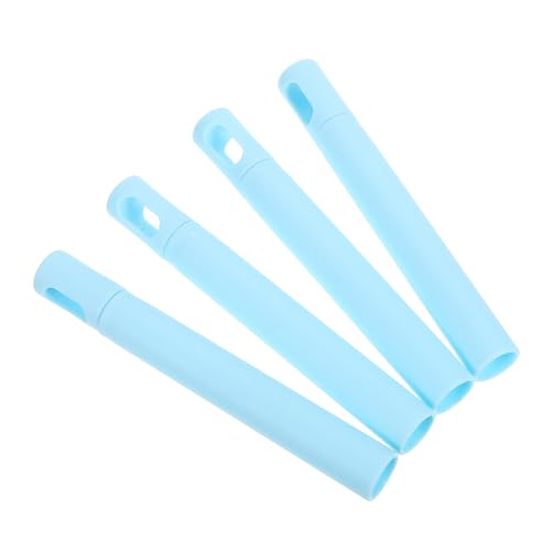 Ipetboom 4pcs Lightweight Dustpan Handle Accessory Mop Handle End Cap Mop Rod Grip for Dust