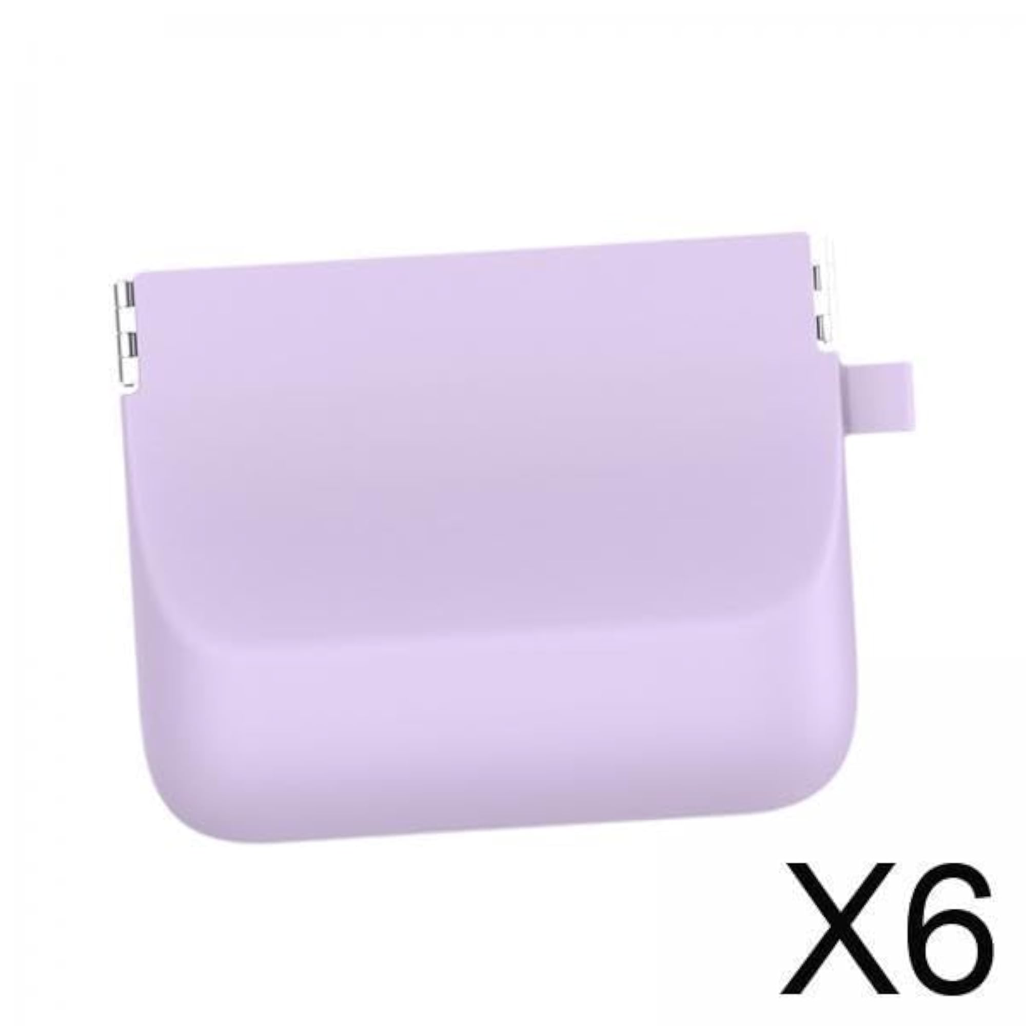 6xSmall Makeup Bag Squeeze Top Cosmetics Bag for Hairpins