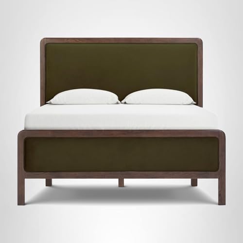 Tov Furniture Hella Forest Green Velvet King Bed
