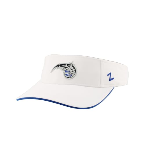 Image of ZHATS NBA Unisex-Adult NBA Officially Licensed Visor Impact White