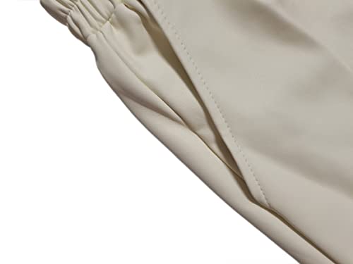 Women's Casual Midi Skirt A-line High Waist Skirt PU Leather Flared Skatter Skirt4