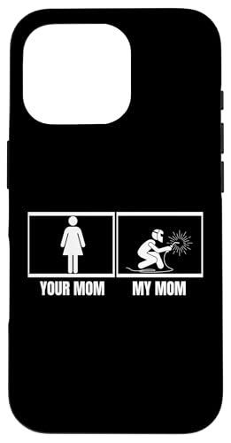 Welder Your Mom My Moma Daut Daut Son F �X�}�z�P�[�X iPhone 16 Pro �p