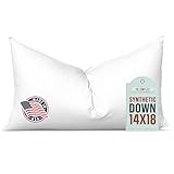 Pillowflex Relleno de almohada de plumón sintético, 1 forma de