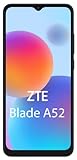 ZTE Smartphone Blade A52 (15.51 cm (6,52 Zoll) HD+ Display, 4G LTE, 2GB RAM und 64GB interner Speicher, 13MP Hauptkamera und 5MP Frontkamera, Dual-SIM, Android R GO) grau, 123401101025