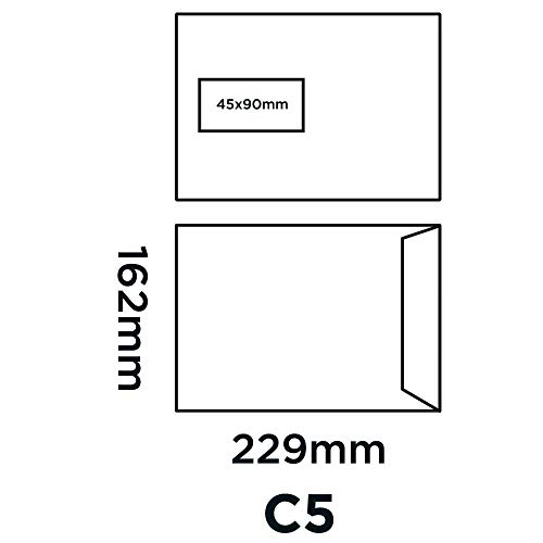 Blake C5, 162 x 229 mm, 100 g/mq, buste a tasca