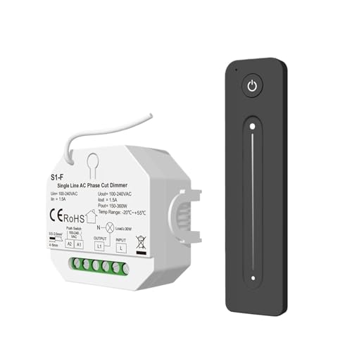 Variateur à coupure de phase AC pour créer une ambiance lumineuse salon sans neutre