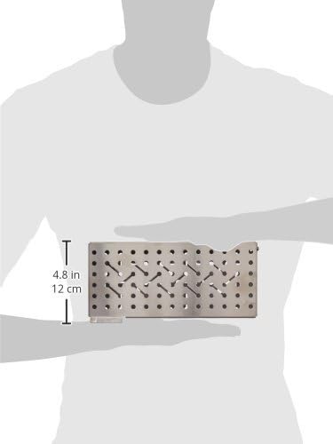 Weber Caja de Ahumado, 24 x 12 x 5 cm, de acero inoxidable duradero, con ranuras de ventilación, fácil de rellenar con astillas, ajuste perfecto para barbacoas de gas - Plateado (7576)