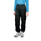 MARSUPIO Cubre Pantalones Impermeable Negro (S, FR/ES, Letras, S, Regular, Regular)