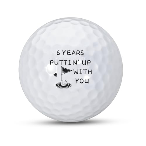 Funny Golf Gifts for 6th Anniversary, Golf Ball Party Favors