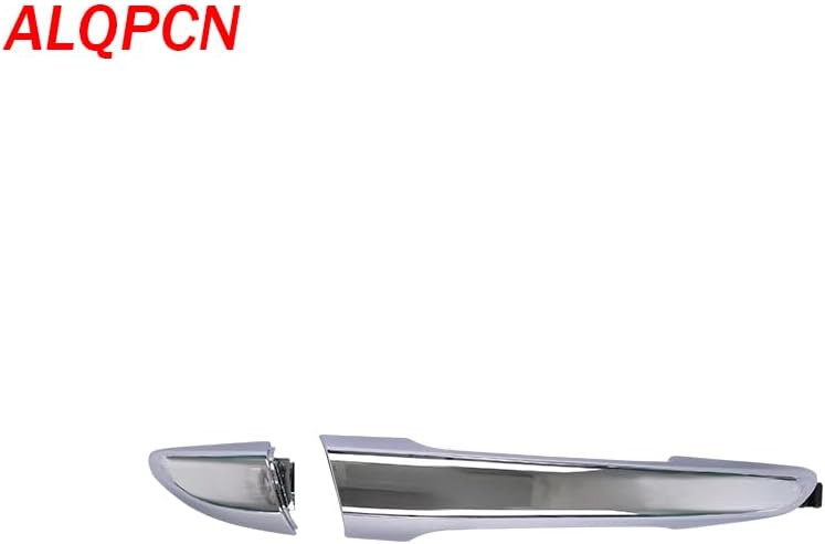 Chrome 1 Lot Exterior Door Handle Compatible with Hyundai Sonata 2015-2019
