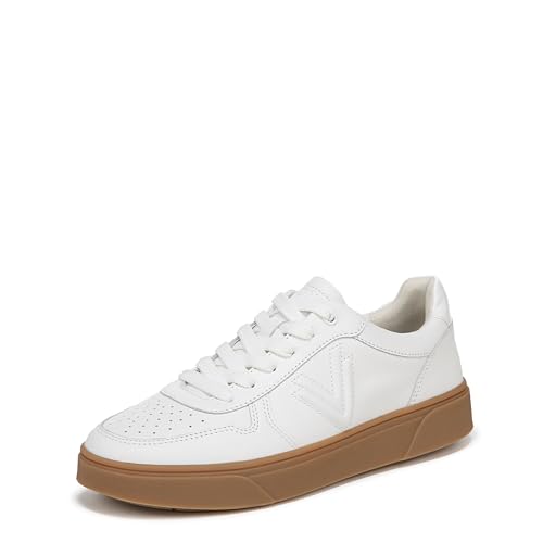 Vionic Women's Kimmie Court White Gum Leather 9 Medium