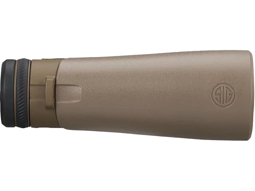 Sig Sauer ZULU4 12x50mm HD Binoculars, Fully Multi-Coated Optics, Closed Bridge, FDE, Waterproof, Fogproof (SOZ40002)