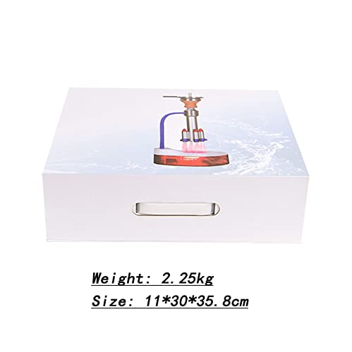 Komplettes Shisha-Set, modernes Shisha-Kit in Raketenform mit Zwei LED-Leuchten, Fernbedienung, Shisha-Kopf, Schlauch… – Bild 8