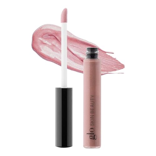 Glo Skin Beauty Lip Gloss in Pink Blossom - Sheer Shimmery Soft Cool Pink - 20 Shades - Non-Sticky - Cruelty Free