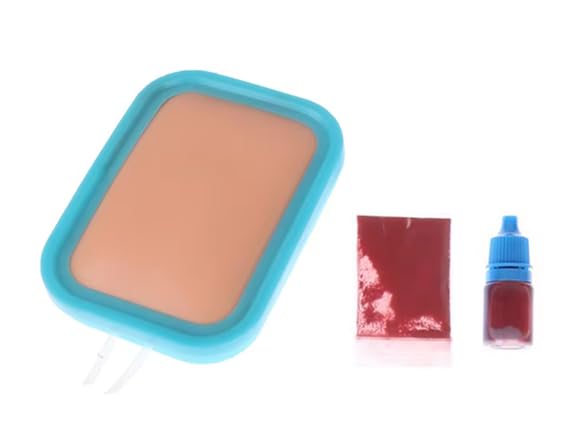 Image of 32 Pcs Suture Practice Complete Kit for Medical Students Nurse Training Silicone Skin Pad Stainless Suturing Tools Thread Needles Demonstration Learning Set (1)