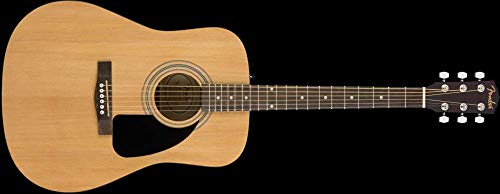 Fender Pack guitare acoustique Dreadnought FA-115 avec sac de transport, sangle, médiators, cordes et leçons en ligne - Les Beatles, Paul McCartney, John Lennon, RIngo Starr, George Harrison Fender Pack guitare acoustique Dreadnought FA-115 avec sac de transport, sangle, médiators, cordes et leçons en ligne – Image 4