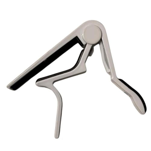 Image of Bajaao Metal Capo For Guitar, Ukulele, Mandolin & Banjo - Silver