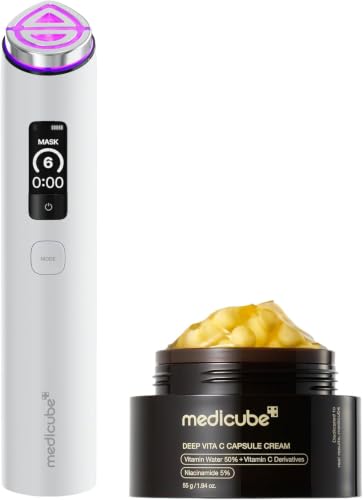 medicube Radiance Device Duo: Vita C Capsule Cream & Booster Pro X2 White image 4