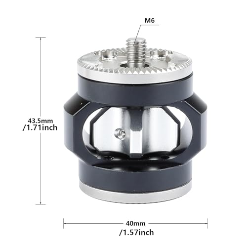 Image of Gear Extension Standard Rosette Mount Adapter with Thread Nut Various Camera Accessory for Video Equipment