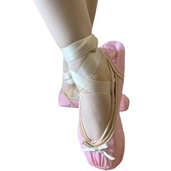 Amazon | バレエ トウシューズ カバー ピンク M (22-24) JJ-047
