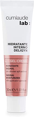 Cumlaude Lab - Deligyn Gel-Creme Intern, Feuchtigkeitsspendendes Intimgel zur Linderung von Irritation, Trockenheit und Juckreiz, hypoallergen, parfümfrei, gynäkologisch getestet - 30 ml