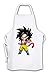 MERCHANDMANIA Delantal Goku Super Saiyajin 4 Bola de Dragon Ball GT Cocina Kitchen Apron.