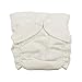 Cozy Cubs Deluxe Fitted Cloth Diaper – Premium Interlock Cotton Exterior with Absorbent Birdseye Interior, Soft Stretch Elastics, Secure Snaps, Two‑Sizes (7–30 lbs)
