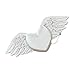WHFCBJBW Elegant Heart Wing Belt Buckle Metal Fashion Accessory for Casual Prom Wear All Ages Fashion Belt Buckle for Men Women