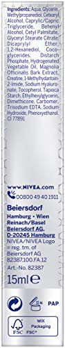 NIVEA Hyaluron Cellular Filler Anti-Age Augenpflege (15 ml), straffende Augencreme mit Magnolia Extrakt - Image 4