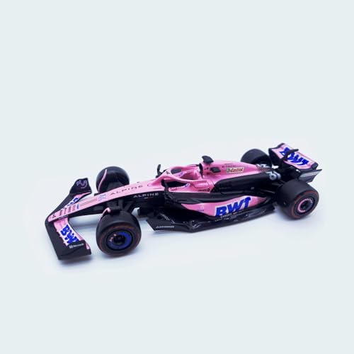 Modelo de Auto de F1 A523 Pink Version 1:43 miniatura 3