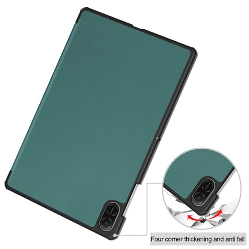 idudao Honor Pad X8a Hard Case Cover Folio Shell for Tablet X8a 11 Inch 2024, Dark Green - Image 4