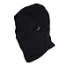 Top Seller Newest and Functional 6 in 1 Neck Warm Helmet Winter Face Hat Fleece Hood Ski Mask Equipment Black adjustable size