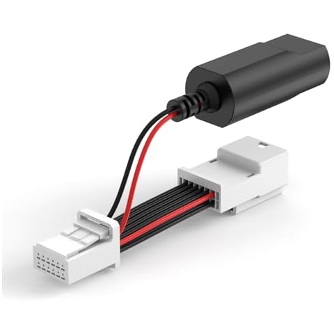 Solopen Dash Cam Power Adapter 12-pin Type A Compatible with Toyota Tacoma (15-23), Select Highlander, Tundra, Sienna; Honda Ridgeline and More USB Dash Cam Cover