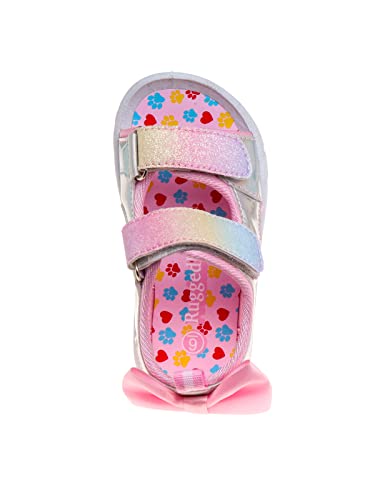Image of Rugged Bear Girls Sport Active Summer Open Toe Sandals (Toddler)