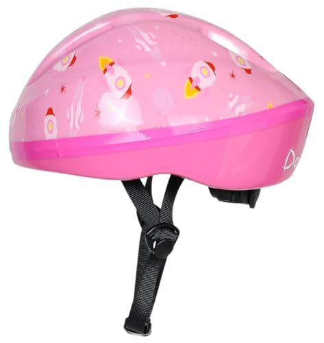 Image of Airavat 7511 Mini Rider Kids Cycling & Skating Helmet, Aerodynamic Shape, Size Adjustable with Quick Release Buckle (Pink)