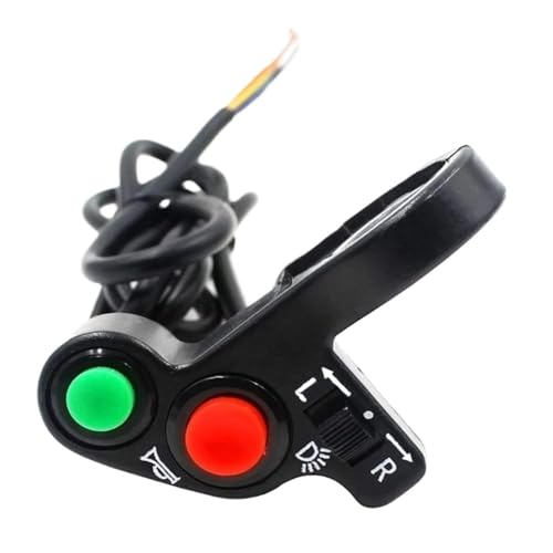 Commande de guidon moto et scooter pour phares clignotants
