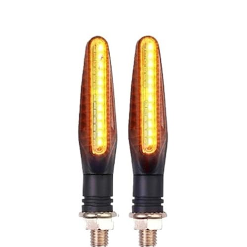 Intermitentes moto homologados universales 12V luz LED dinámica secuencial impermeable