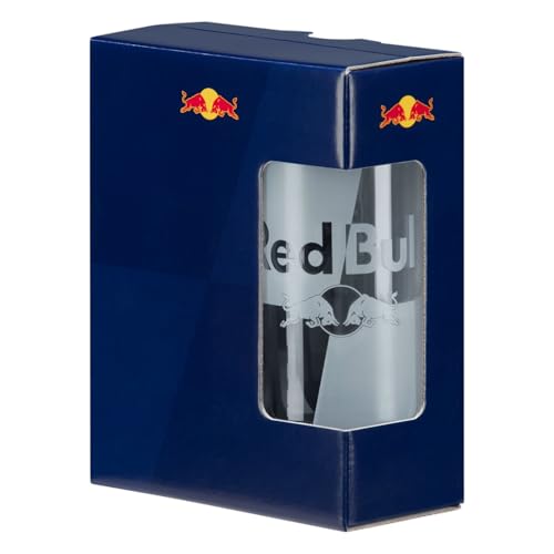 Red Bull Doppelpack Glas Gläser im Dosen-Design Merch Geschenkset